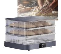 UPLTOE Caja de fermentación de Masa de Grado Comercial, Caja de fermentación de Pan casero de 40 L, 20-45 ℃,para Masa Madre, Yogur y natto, máquina para Hornear.