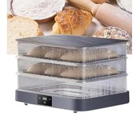 UPLTOE Caja de fermentación de Pan de 40 l para hogar,máquina eléctrica para fermentar Masa,20-45 °C,con Temperatura Ajustable y Control Tiempo,para fermentación Uniforme,para hogar.