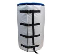 UPLTOE Manta Calefactora para Bidones IBC,Manta Calefactora para Bidones De 200 L,Banda Calefactora Ajustable,para Bidones Aceite,Materiales Aislantes Impermeables,Color Gris Gray-200L