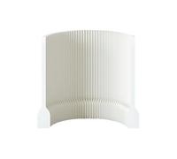 UPLTOE Moderno Separador De Papel Plegable, Separador Multifuncional Plegable, A 1,2/1,5 M (47"/59"), Estructura De Panal, Base Lastrada Antivuelco, para Dormitorio, Vestíbulo White-H150×L100-200