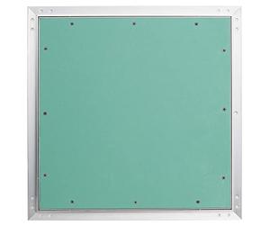 Upmann Tapa de aluminio ECO-FLEX 600 x 600 mm con placa de yeso de 25 mm