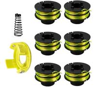 UPOICDS Línea de Carrete para cortadora de césped, para Ryobi Rac118 | RLT3525S, 1,2 Mm x 8,4 M, desbrozadora de repuesto con cubierta y resorte