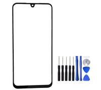 UPONEW Lente de cristal exterior para Samsung Galaxy A16 5G - Lente de cristal exterior de pantalla frontal negra con herramienta de apertura (no LCD ni digitalizador)