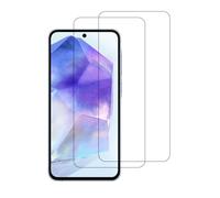 UPONEW Paquete de 2 protectores de pantalla de vidrio templado de alta transparencia para Samsung Galaxy A55 9H Frontier