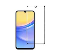 UPONEW [Paquete de 2 protectores de pantalla de vidrio templado Frontier para Samsung Galaxy A15 5G, color negro