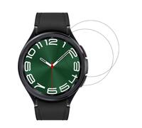 UPONEW Paquete de 2 protectores de pantalla para Samsung Galaxy Watch 6 Classic de 47 mm de alto transparente de vidrio templado 9H Frontier