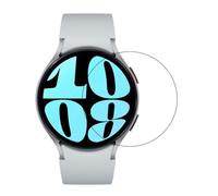 UPONEW Paquete de 2 protectores de pantalla para Samsung Galaxy Watch6 de 44 mm de alto transparente de vidrio templado 9H Frontier