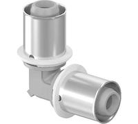 Uponor Codo de 90° PPSU S-Press, para tubería multicapa, 16-50 milímetros de diámetro, 16x16, color gris (referencia 1022714), Estándar