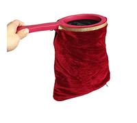 Uposao 1 unids Bolsa mágica Cambio de Cremallera Magia Truco mágico Accesorios de Magia Cambio Bolsa Hacer o Desaparecer para aparecer Trucos mágicos