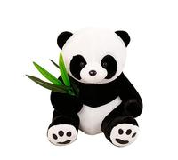 Uposao 40cm Oso Panda de Peluche Pandas Gigantes de Peluche de Juguete de Muñeca Panda de Peluche para Niños Juguete Interactivo Suministros de Decoración de Oficina en el Hogar