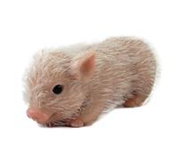 Uposao Figuras de Cerdo de Silicona Realistas - Juguete de Cerdo Reborn para Niños - Animales Falsos para Juegos de Interacción Entre Padres e Hijos - Regalos