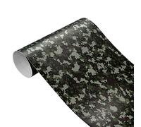 Uposao Lámina de camuflaje para coche, 30 cm x 100 cm, PVC, camuflaje, protección de pintura, coche, moto, SUV, camión, quad, vinilo