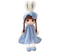 Uposao Muñeca de trapo de peluche de peluche, muñeca de trapo de cuento de hadas de princesa, juguete de compañero, decoración de niña, 50 cm