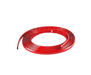 Uposao Tiras de protección para parachoques de coche, tira decorativa de PVC anticolisión para parachoques de neumáticos de techo interior de coche