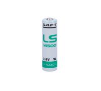 UPOWER BATT-LS14500-S Saft - AA-Batterie / LS14500 - Spannung 3,6 V - Lithium - Nennkapazität 2600 mAh - Kompatibel mit RSI Vide