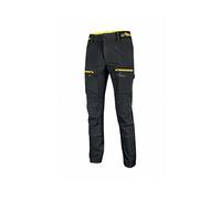 Upower Black Carbon, Zapato de Protección contra Incendios y Seguridad Hombre, Negro, Medium EU, Negro, Medium