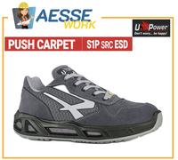UPower Zapatos De Seguridad Para Trabajo U Power Push Alfombra S1P SRC ESD