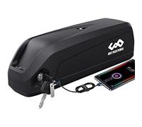 UPP batería ebike 48V 15ah Batería eléctrica, Hailong Batería de Litio con Cargador, Puerto USB para 1000w 750w 500w 350w 250w Motor