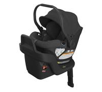 UPPAbaby Aria - Asiento de automóvil ligero para bebé, poco menos de 6 libras para una fácil portabilidad, base con pata de carga + inserto infantil incluido/accesorio directo para cochecito/Jake
