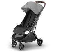 UPPAbaby Minu V3 - Cochecito de bebé para niños pequeños, compatible con contenedor superior, plegado con una sola mano, protector de lluvia UPPAbaby incluido, niños y niñas, gris carbón Mélange