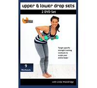 Upper and Lower Drop Sets 2 DVD Set - Barlates Body Blitz with Linda Wooldridge