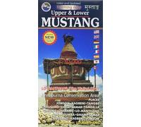 Upper and Lower mustang-Nepal map