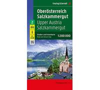 Upper Austria - Salzkammergut, road and leisure map 1:200,000, freytag & berndt: OE 2