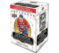 Upper Deck 2024-25 Artifacts Hockey Caja de tarjetas coleccionables, 96 piezas