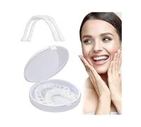 Upper Teeth & Lower Teeth Snap On Smile Teeth Veneers Whitening Instant Cosmetic Dentistry Teeth Whitening Braces Artificial Comfortable Veneer Cover