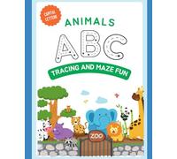 Uppercase Alphabets Tracing and Maze Fun Activity Book