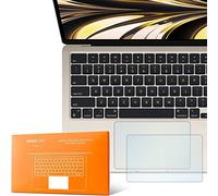 UPPERCASE GhostCover® - Protectores táctiles de con Acabado Mate, compatibles con MacBook Air 2022 2024 M2/M3 de 13 Pulgadas, A2681 A3113, Paquete de 2, Transparente Mate