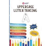 Uppercase letter tracing workbook for Kids (3-8 Years) - COLOR: Ideal for children aged 3-8 years with writing challenges, Dysgraphia, Dyslexia, and ADHD I Dysgraphia Support