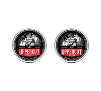 Uppercut Deluxe Clay Duo Strong Hold Low Shine 2 x 70g