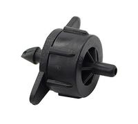 UPPUOEAF Garden Hose Fittings 1/4" Pressure Compensated Dripper for Uneven Ground Irrigation Hilly Agricultura Garden Lawn Watering Pressure Drop Drip 200 Pcs (Color : 2L)