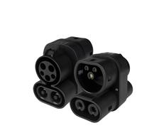 UPQQBZFZD CCS1 to CCS2 EV DC Adapter 250A CCS1 Charger to CCS2 Electric Vehicle Converter DC Fast Charging Adapter(CCS1 to CCS2 DC)