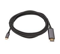 UPQRSG Cable de Interfaz USB C a HDMI, 4K a 60 Hz Adaptador de Interfaz Multimedia Tipo C a HD, Conecte la Computadora Portátil y el Teléfono a la TV Compatible con S22 Pro 2016(3m)