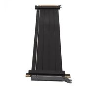 UPQRSG Cable Elevador PCI e 4.0, RTX3090 Rtx3080ti RTX3070 Probado, Pcie 4.0 X16 Puerto de Extensión de Tarjeta Extensora Flexible de Alta Velocidad 180 Grados 26 GB/S 11,8 Pulgadas Cable de Extensión