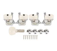 UPQRSG Clavija de Afinación de Banjo, Clavija de Afinación de Cabezal de Máquina Derecha Semicerrada Duradera para Banjo, Perilla de Afinación de Cabezal de Cabezales de Máquina de Banjo