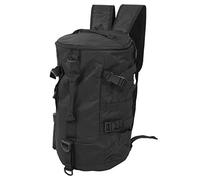 UPQRSG Mochila de Pesca, Bolsa de Aparejos de Pesca con Diseño de Hombro en Forma de S, Cajas de Aparejos Impermeables de Almacenamiento Grande a Prueba de Agua, para Pesca, Camping(Negro)