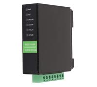 UPQRSG RS485 a RJ45 Servidor Serie Ethernet Montaje en Riel de Doble Canal 1200 a 115200 BPS Módulo Ethernet RS232 a RJ45, Módulo Serie Aislado Industrial de Montaje en Riel