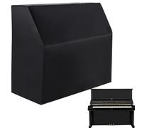 Upright Piano Cover - 420D Oxford Cloth 153cm, Waterproof Keyboard Protector, Black | Storage Bag Included, Dust Shield, Full Size Piano Wrap For Standard Upright Pianos, Digital Keyboards