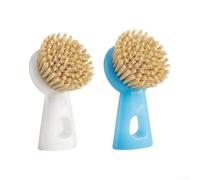 Upright Vegetable Scrubber Brush 2-Pack Sturdy Nylon