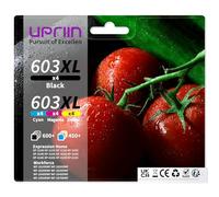UPRIIN 603XL 603 Cartucho de Tinta Compatible con Epson 603XL para WF-2810 WF-2820 WF-2830 WF-2835 WF-2850 XP-2100 XP-2105 XP-2150 XP-3100 XP-3150 XP-4100 (16 Pack)