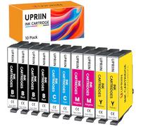 UPRIIN 604XL Cartuchos de Tinta Compatible para Epson 604XL 604 XL para Tinta Epson XP 2200 XP-2205 XP-3200 XP-3205 XP-4200 XP-4205 Workforce WF-2910DWF WF-2930DWF WF-2935DWF (Paquete de 10)