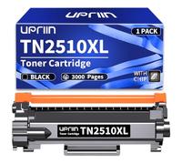 UPRIIN TN2510XL TN-2510XL Compatible para HL-L2400DWE Toner HL-L2445DW DCP-L2620DW MFC-L2800DW DCP-L2665DW DCP-L2660DW MFC-L2827DWXL DCP-L2627DWE MFC-L2860DW MFC-L2835DW HL-L2400DWE
