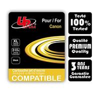 Uprint - Depósito de tinta (sustituye a Canon CLI-521BK) - 1 x negro - 250 páginas