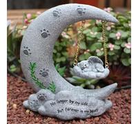 Upriver Marcador conmemorativo de tumba para perro, ángel para mascotas, regalos conmemorativos para perros fallecidos, regalos de recuerdo para dueños de mascotas en duelo