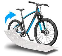uProtect Película Protectora de Pintura para Bicicleta de Montaña, BMX, Carretera, Trekking, etc. - Conjunto para Cuadro de 21 Piezas contra Golpes de Piedras - Transparente Mate y Autoadhesivo