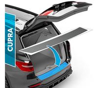 uProtect Película Protectora Maletero Juego Completo Compatible con Cupra Ateca I 2018-2025 - Protección Parachoques contra Rasguños, Pintura - Carbono