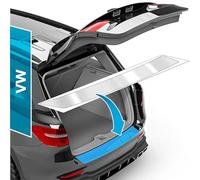 uProtect Película Protectora Maletero Juego Completo Compatible con VW T-Cross C1 I 2019-2024 - Protección Parachoques contra Rasguños, Pintura - Transparente Brillante